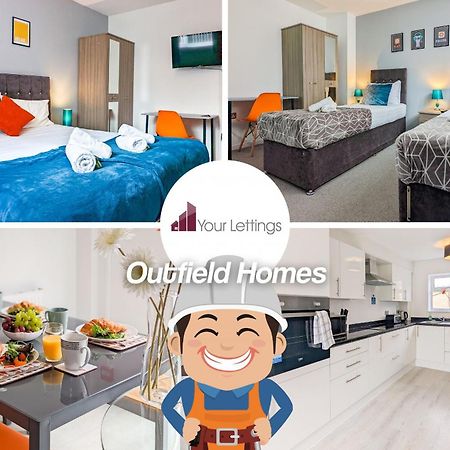 Outfield Homes: 5-Bedroom Contractor House with Wi-Fi Peterborough Exterior photo
